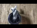 6 Inch Heavy Duty Caster Wheel For Strecher - Help Support Call 918770784247 www mobilitykart com