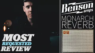 Demos in the Dark Benson Amps Monarch Reverb Guitar Amp Review
