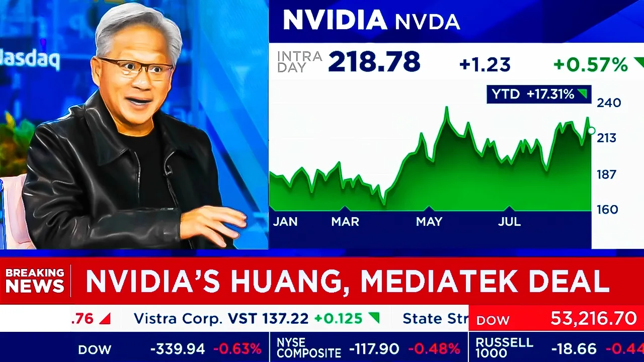 NVIDIA's Jensen Huang On NVIDIA, MediaTek, Memory, NVIDIA Stock, Bottlenecks - NVDA Update