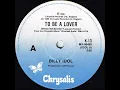 Lagu 1986   Billy Idol   To Be A Lover   Single   7''   AUS   45 RPM  Chrysalis   MX 66469