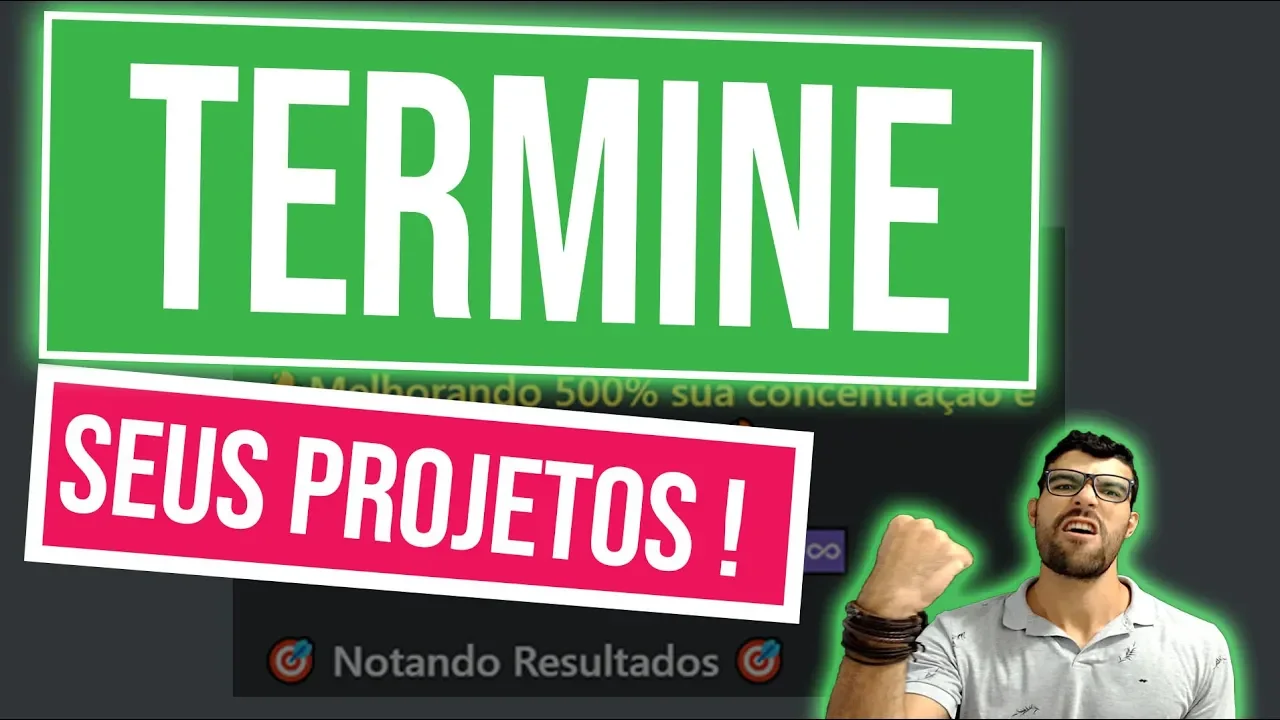 Não consigo terminar nada que começo | Termine Seus projetos #DevAprender