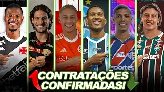 TRANSFERÊNCIAS CONFIRMADAS NO FUTEBOL BRASILEIRO PARA 2025