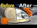 How To Restore Headlights PERMANENTLY BETTER THAN BRAND NEW HEADLIGHTS