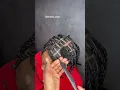 STARTER LOCS WITH EXTENSIONS ON SHORT HAIR PROCCESS OR NAH
