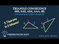 Master Triangle Congruence Theorems SSS SAS ASA AAS HL Explained