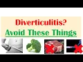 What To Avoid with Diverticulitis Risk Factors Ways to Reduce Risk