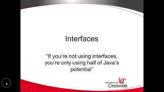 Overview of Interfaces in Java UML Class diagram