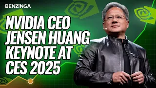 🔴WATCH LIVE: NVIDIA CEO Jensen Huang Keynote Speech at CES 2025