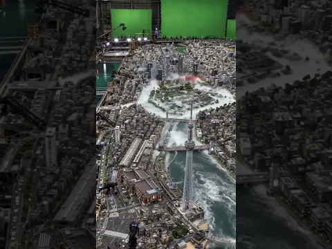 How They Created a Tsunami in Tokyo 🤯🌊
