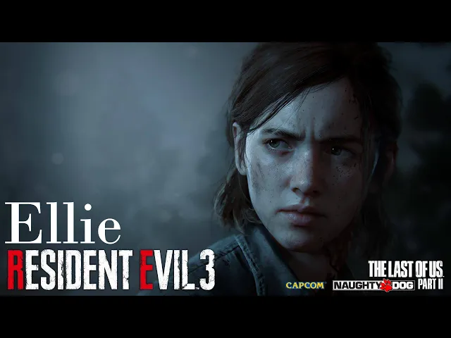 Resident Evil 3 - TLOU2 Ellie trailer (MOD)