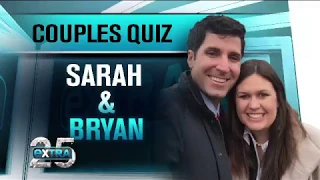 EXTRA exclusive with Sarah Huckabee Sanders and Bryan Sanders
