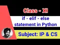 31 if - elif