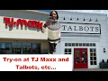 Try-on at TJ Maxx Talbots and More