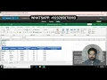 Excel Module 3 SAM Training Step By Step Solution
