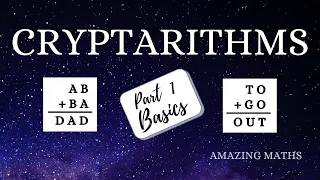cryptarithms basics find unknown numbers grade 8 amazing maths
