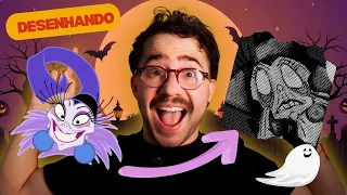EP1: Desenhei a Yzma da Nova Onda do Imperador #Halloween #MarthoWeen