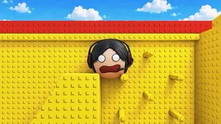 ME CONVIERTO EN UNA BOLA SQUISHY PARA SUPERAR UNA TORRE TROLL ASMR 💀 en Roblox