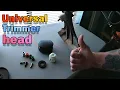 How to install a Universal Trimmer head works for most String Trimmers