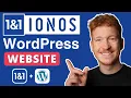 IONOS WordPress Tutorial 2026 - How To Create A WordPress Website with IONOS