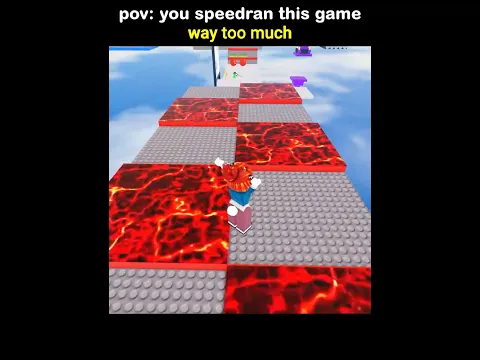 😂 roblox troll parkour speedrun