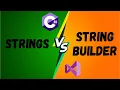 Difference between Strings and StringBuilder