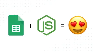 Google Sheets and JavaScript with Node js