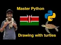 Kenyan Flag Project - Drawing with turtles
