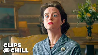 a royal dilemma as the queen evaluates government conspiracy the crown claire foy 
