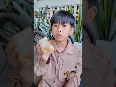 Kakak Rafa Makan Es Krim Roti #shorts