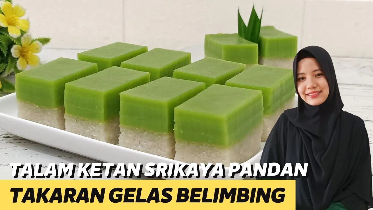 TALAM KETAN SRIKAYA PANDAN || ANTI REMBES, ENAK & ANTI GAGAL ‼️ TALAM KETAN SRIKAYA PANDAN || ANTI REMBES, ENAK & ANTI GAGAL ‼️