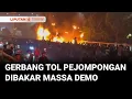 Download Lagu Massa Demo Membakar Gerbang Tol Pejompongan | Liputan 6