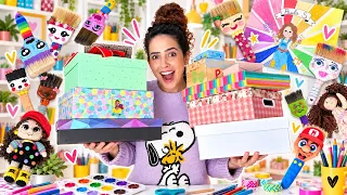 ABRINDO +100 PRESENTES da OFICINA DE ARTE em CURITIBA! Paula Stephania