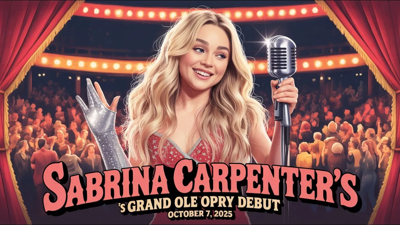 Sabrina Carpenter Live at Grand Ole Opry 2025 Tonight | Iconic Pop Meets Country Performance