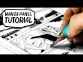 How to draft and panel MANGA PAGES DrawlikeaSir