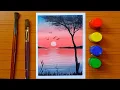 Download Lagu Poster colour painting for beginners /water colouring painting / acrylic painting tutorial