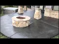 Solid Color Staining Concrete