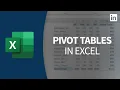 Excel Tutorial - Sorting data with pivot tables