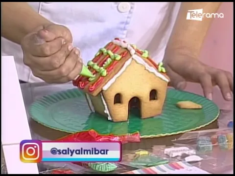 Aprenda a realizar una casita de jengibre