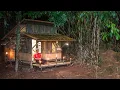 Lagu 5Days Building a Bamboo House in the Jungle 🌧️ || Camping in the Wild!\
