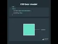 CSS box-model