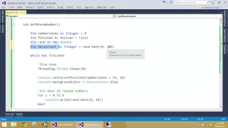 VB NET 2013 Master Class - Number Hacker Program