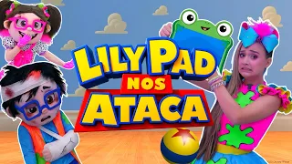LA LilyPad DE GISSEL NOS ATACA | TOY STORY 5 | GIGGLES KIDS