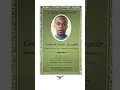 Gemmark Sueish Alexander Funeral Announcement