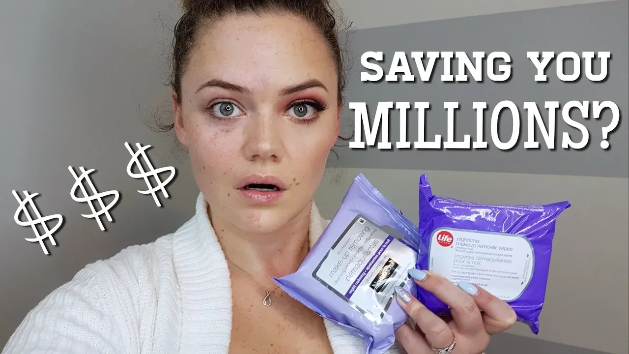 Neutrogena makeup remover wipes VS No Name makeup remover wipes