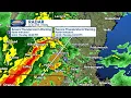 Severe thunderstorms move through Hillsborough county