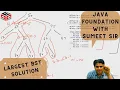 Largest BST Subtree - Solution Binary Trees Data Structure and Algorithms in JAVA