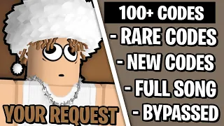 100 REQUESTED BYPASSED ROBLOX MUSIC AUGUST 2026