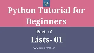 Python Tutorial For Beginners - Part