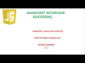 Javascript Interview Questions Answers 2021