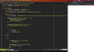 AWS Serverless Course - Connect to WebSocket from JS Client